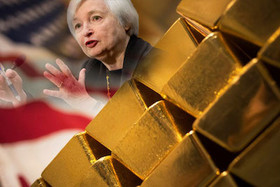 قیمت طلا به پایین ترین سطح در ۵ ماه اخیر رسید