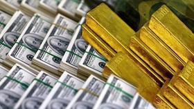 کاهش دلار و صعود ادامه‌دار طلا