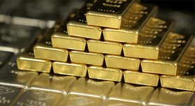 عرضه ۱۰ کیلوگرم شمش طلا در تالار محصولات صنعتی و معدنی