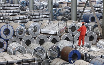 افزایش صادرات فولاد چین به خاورمیانه