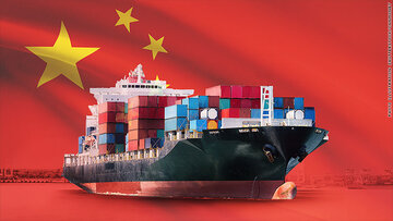 تجارت خارجی چین افزایش یافت