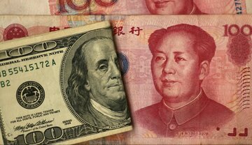 ارزش دلار آمریکا به پایین‌ترین رقم در برابر یوان چین رسید