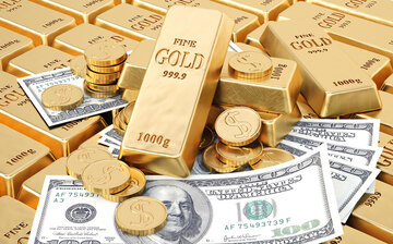 طلا از دلار عقب افتاد