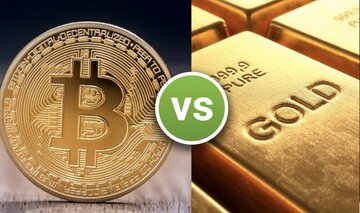 آیا ریزش بیت کوین قیمت طلا را بالاتر خواهد برد؟