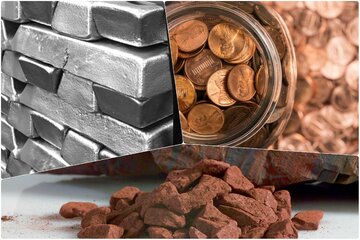 روند صعودی قیمت فلزات اساسی در پنجمین ماه سال ۲۰۲۱