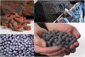 عرضه ۱.۴ میلیون تن محصولات زنجیره سنگ آهن در بورس کالا
