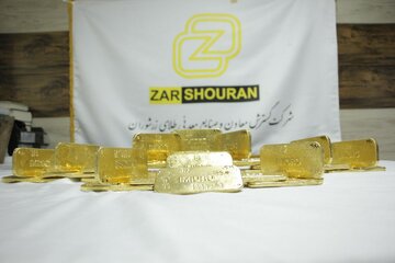 ۴۲ کیلوگرم شمش طلا در سبد خریداران بورس کالا