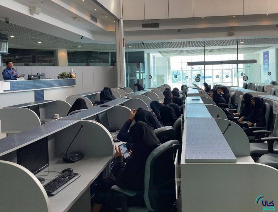 دانش آموزان از تالار کیش بازدید کردند