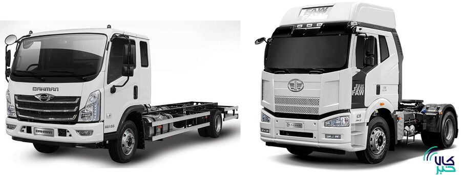 معامله ۴۱۶ دستگاه کامیون و کامیونت در بورس کالا
