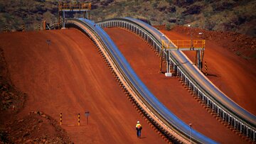 معامله ۵۳۵ هزار تن سنگ آهن در بورس کالا