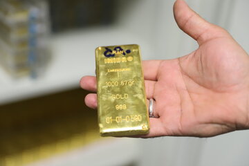 معامله ۸۰ کیلوگرم شمش طلا در بازار گواهی سپرده