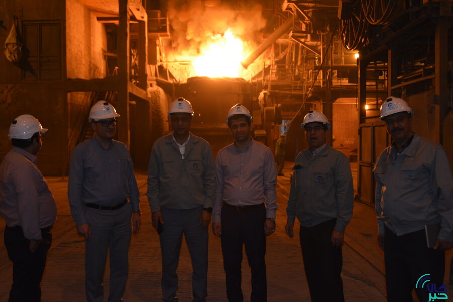 بازدید مدیرعامل بورس کالای ایران از فولاد خراسان