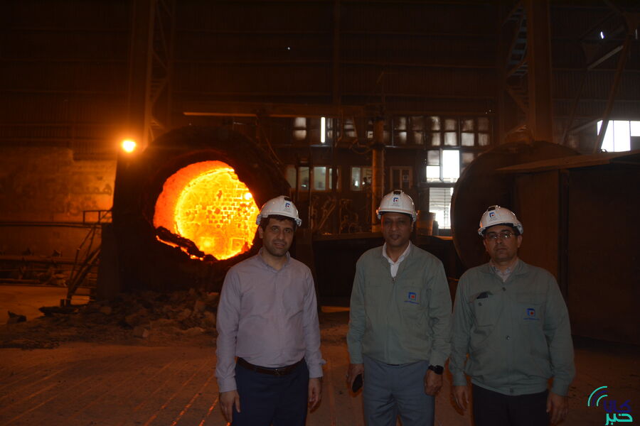 بازدید مدیرعامل بورس کالای ایران از فولاد خراسان