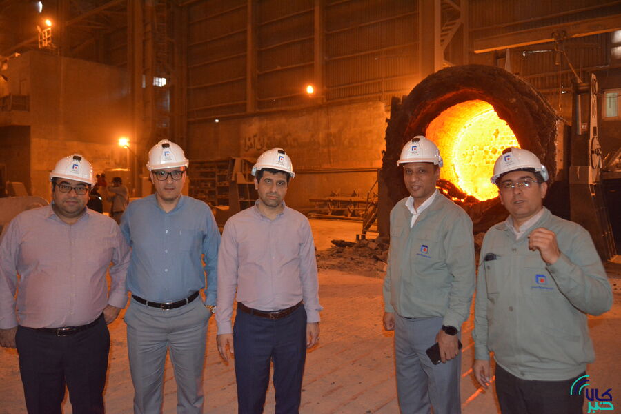بازدید مدیرعامل بورس کالای ایران از فولاد خراسان