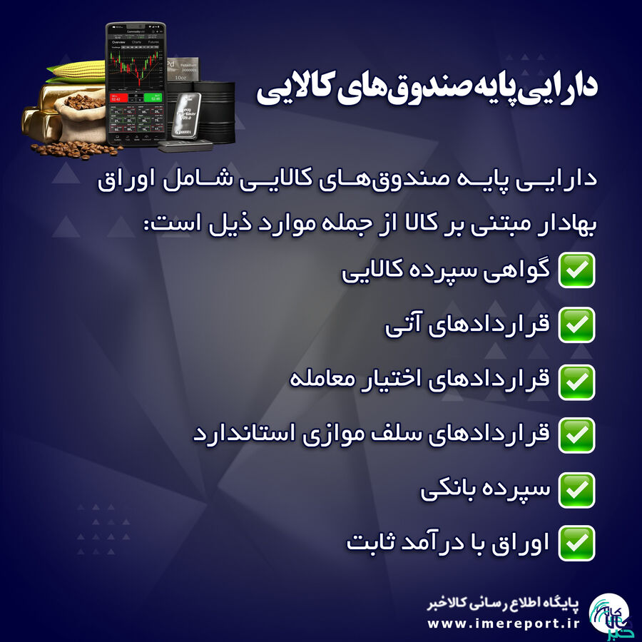 جذابیت صندوقهای کالایی برای سرمایهگذاری غیر مستقیم در بازار کالا