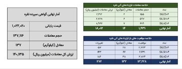 ۱۵۱ کیلوگرم شمش نقره در بورس کالا معامله شد