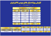 ثبت ارزش ۱۱ همتی صندوق های طلا