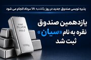 یازدهمین صندوق نقره به نام «سیان» ثبت شد