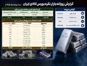 معامله نزدیک به ۸۷۱ میلیون واحد صندوق نقره در بازار مالی بورس کالا